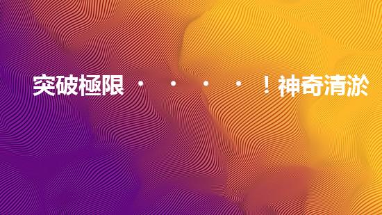 突破極限！神奇清淤機(jī)器，輕松解決糞坑困擾？
